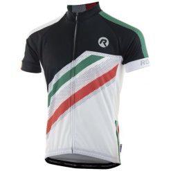 Koszulka rowerowa męska ROGELLI TEAM 2.0 z krótkim rękawem. Białe t-shirty sportowe męskie Rogelli, m, bez ramiączek, rowerowe. W wyprzedaży za 199.00 zł.