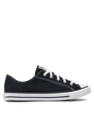 Converse Trampki Chuck Taylor All Star Dainty Ox 564982C Czarny. Czarne trampki i tenisówki damskie Converse, bez wzorów, z materiału. Za 209.99 zł.