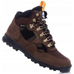 Męskie buty trapery trekkingowe membrana TIMBERLAND TRUMBULL. Brązowe buty trekkingowe męskie Timberland, bez zapięcia, trekkingowe. Za 449.00 zł.