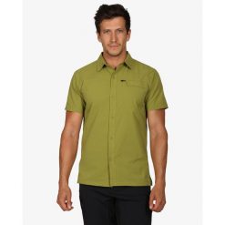 Męskie spodnie outdoor Kilpi BOMBAY-M. Zielone spodnie materiałowe męskie Kilpi, bez wzorów, sportowe. Za 215.49 zł.