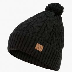 Czapka Highlander Beira lined bobble. Czarne czapki męskie Highlander, na zimę, bez wzorów, z dzianiny, eleganckie. Za 79.50 zł.
