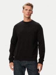 KARL LAGERFELD Bluza 705022 563900 Czarny Regular Fit. Czarne bluzy bez kaptura męskie Karl Lagerfeld, m, z bawełny. Za 569.99 zł.