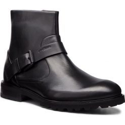 Kozaki STRELLSON - New Brown 4010002480 Black 900. Czarne buty zimowe męskie Strellson, z materiału, bez zapięcia. W wyprzedaży za 459.00 zł.