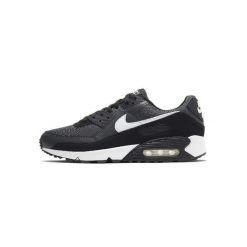 Buty do chodzenia męskie Nike Air Max 90. Białe buty wizytowe męskie Nike, z materiału, bez zapięcia. Za 849.99 zł.