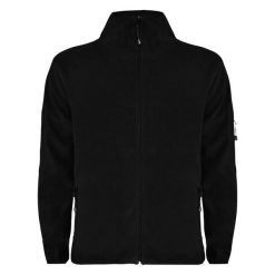Męska Kurtka Luciane Z Mikropolaru. Czarne kurtki męskie ROLY, na zimę, m, bez wzorów, sportowe, bez kaptura. Za 109.99 zł.