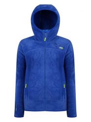ANAPURNA Kurtka polarowa "Uternel" w kolorze niebieskim rozmiar: S. Niebieskie kurtki damskie ANAPURNA, s, bez wzorów, z polaru, bez kaptura. Za 82.99 zł.