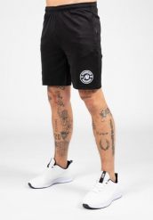 Vernon Track Szorty - Czarny. Czarne szorty męskie GORILLA WEAR, bez wzorów, z elastanu. Za 199.99 zł.