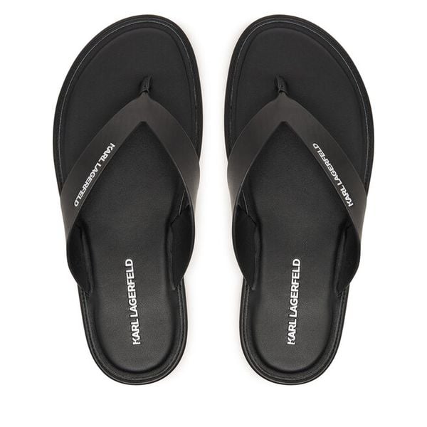 Japonki KARL LAGERFELD. Czarne klapki i japonki męskie Karl Lagerfeld. Za 547.99 zł.