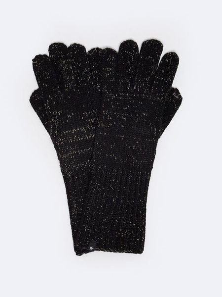 BIG STAR Rękawiczki w kolorze czarnym rozmiar: onesize. Czarne rękawiczki damskie Big Star, bez wzorów, z materiału. Za 39.99 zł.