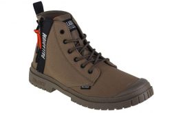 Buty sportowe Sneakersy unisex, Palladium SP20 Unzipped. Zielone buty sportowe na co dzień męskie Palladium, z materiału, bez zapięcia, trekkingowe. Za 359.99 zł.