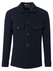 CASAMODA Kurtka koszulowa w kolorze granatowym rozmiar: 54. Niebieskie kurtki męskie CASAMODA, bez wzorów, z wełny, bez kaptura. Za 252.99 zł.