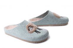 DR. BRINKMANN 320183-55 hellblau, kapcie damskie. Niebieskie kapcie damskie Dr. Brinkmann. Za 219.90 zł.