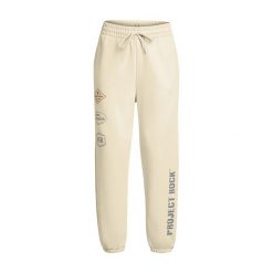 Spodnie treningowe damskie Under Armour Project Rock HWT Pnt. Czarne spodnie dresowe damskie Under Armour, s, na fitness i siłownię. Za 309.99 zł.