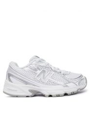 New Balance Sneakersy PZ740WM Biały. Białe buty sportowe chłopięce New Balance, z materiału, bez zapięcia. Za 299.99 zł.