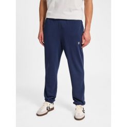 Spodnie do biegania Hummel Pulse. Niebieskie spodnie sportowe męskie HUMMEL, z dresówki. Za 170.00 zł.