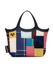 Desigual Torebka 24WAXA08 Kolorowy. Torebki klasyczne damskie Desigual, bez wzorów, z materiału, bez dodatków. Za 249.99 zł.
