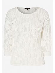 More & More Sweter w kolorze kremowym rozmiar: 42. Brązowe swetry klasyczne damskie MORE & MORE, bez kołnierzyka. Za 131.43 zł.