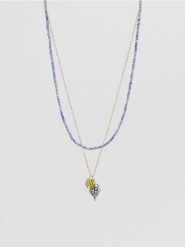 Naszyjnik z motywem cytryn - wielobarwny. Naszyjniki damskie Reserved. Za 59.99 zł.