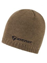 Ziener Czapka beanie "Iruno" w kolorze khaki rozmiar: onesize. Brązowe czapki zimowe damskie Ziener, z polaru. Za 75.34 zł.