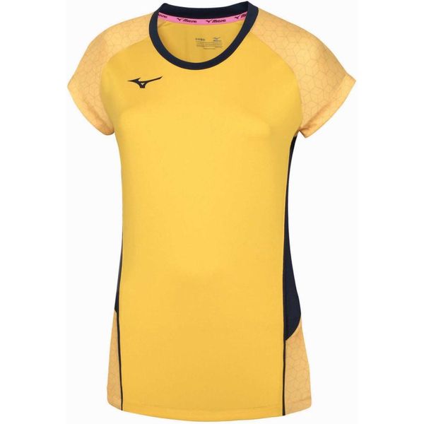 Koszulka siatkarska damska Mizuno Premium High-Kyu Tee 26. T-shirty damskie Mizuno, l, bez wzorów, z syntetyku, bez kołnierzyka. Za 99.99 zł.