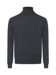 Andrew James sweter z czystego kaszmiru Mężczyźni Kaszmir szary, XXL. Szare swetry męskie Andrew James, m, bez wzorów, z kaszmiru, bez kołnierzyka. Za 479.95 zł.