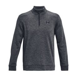 Bluza treningowa męska Under Armour Armour Fleece 1/4 Zip. Szare bluzy bez kaptura męskie Under Armour, bez wzorów, sportowe, bez kołnierzyka, bez ramiączek. Za 109.99 zł.