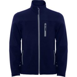 Męska Kurtka Soft Shell Antartida. Niebieskie kurtki męskie ROLY, m, bez wzorów, sportowe, bez kaptura. Za 122.99 zł.