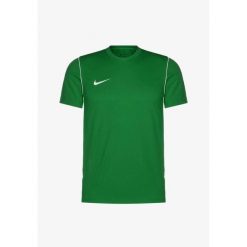 Koszulka treningowa męska Nike Park 20. Zielone t-shirty sportowe męskie Nike, m, bez ramiączek, do piłki nożnej. Za 134.00 zł.