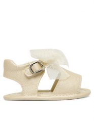 Mayoral Sandały 9084.44 Złoty. Żółte sandały dziewczęce Mayoral, ze skóry, bez zapięcia. Za 89.99 zł.