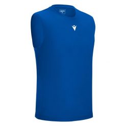 Tank top Macron Mp 151 Hero x5. Niebieskie topy sportowe damskie Macron, na lato, s, bez wzorów, z materiału, bez ramiączek. Za 267.95 zł.