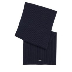 Szalik Calvin Klein. Czarne szaliki męskie CALVIN KLEIN, bez wzorów. Za 299.99 zł.