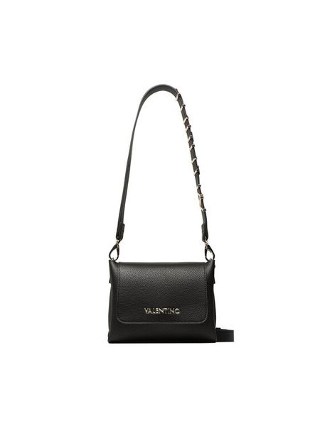 Valentino Torebka Alexia VBS5A806 Czarny. Czarne torebki klasyczne damskie Valentino, bez wzorów, ze skóry, bez dodatków. Za 399.99 zł.