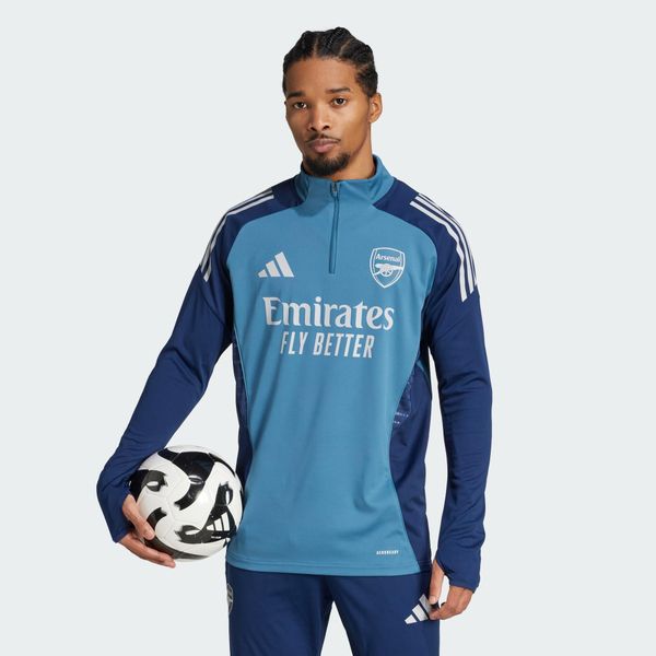 Koszulka treningowa Arsenal Tiro 25 Competition. Niebieskie t-shirty sportowe męskie Adidas, xl, z dresówki, bez ramiączek, do piłki nożnej. Za 329.00 zł.
