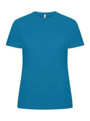 Clique Classic OC-T Women T‑shirt z 100% bawełny organicznej turkusowy –. Niebieskie t-shirty damskie CLIQUE, m, bez wzorów, z bawełny, bez kołnierzyka. Za 118.13 zł.