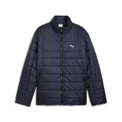 Męska wyściełana kurtka Essentials PUMA New Navy Blue. Niebieskie kurtki męskie Puma, m, bez wzorów, z puchu, eleganckie, bez kaptura. Za 379.00 zł.
