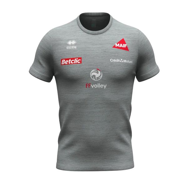 Koszulka Francja Coven 2026/27. Niebieskie t-shirty damskie ERREA, xl, bez wzorów, z materiału, bez kołnierzyka. Za 146.00 zł.