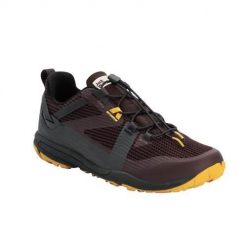 Buty do chodzenia męskie Jack Wolfskin Spirit Low. Brązowe buty trekkingowe męskie Jack Wolfskin, z materiału, bez zapięcia, trekkingowe. Za 542.20 zł.