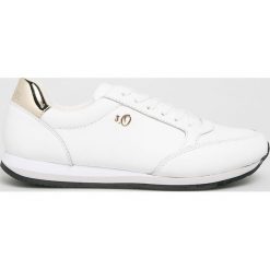S. Oliver - Buty. Białe buty sportowe na co dzień damskie S.Oliver, bez wzorów, z gumy. Za 299.90 zł.