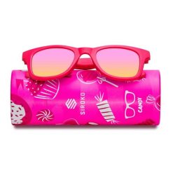 Ęce okulary przeciwsłoneczne Lifestyle Siroko Candy. Czerwone okulary przeciwsłoneczne dziecięce SIROKO. Za 42.00 zł.