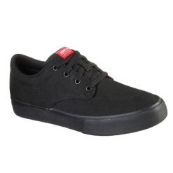 Buty na co dzień trampki męskie SKECHERS SC GLENDORA. Czarne trampki i tenisówki męskie Skechers, bez wzorów, bez zapięcia. Za 228.00 zł.