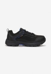 Czarne Buty Sportowe Genael. Czarne buty trekkingowe męskie Born2be, przed kostkę, bez zapięcia. Za 189.99 zł.