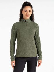 Dare 2b Koszulka funkcyjna "Glamorize II" w kolorze khaki rozmiar: 44. Brązowe bluzki sportowe damskie Dare 2b, bez kołnierzyka, bez ramiączek. Za 109.00 zł.