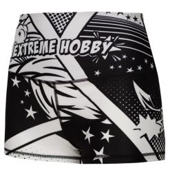 Spodenki sportowe damskie do jogi fitnessu EXTREME HOBBY COMICS. Czarne spodenki sportowe damskie EXTREME HOBBY, l, z dzianiny, do biegania. Za 149.00 zł.