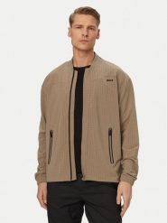 BOSS Bluza Terrace 50558484 Beżowy ciemny Relaxed Fit. Brązowe bluzy bez kaptura męskie Boss, m, z syntetyku. Za 899.99 zł.