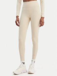 Reebok Legginsy Reebok x Ewa Chodakowska Zuzka RK25619CCW Beżowy Slim Fit. Brązowe legginsy damskie Reebok, xs, bez wzorów, z syntetyku. Za 199.99 zł.