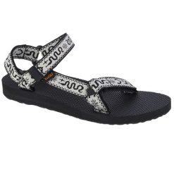 Sandały damskie, Teva W Original Universal Sandals. Czarne obuwie trekkingowe damskie Teva, bez wzorów, bez obcasa. Za 229.00 zł.
