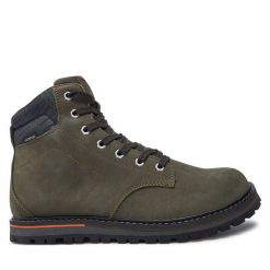Trapery CMP. Zielone buty zimowe męskie CMP, bez zapięcia. Za 359.99 zł.