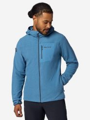Marmot Kurtka polarowa "AirFleece" w kolorze niebieskim rozmiar: S. Niebieskie kurtki męskie Marmot, s, bez wzorów, z materiału, bez kaptura. Za 267.92 zł.