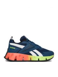 Reebok Sneakersy CEO-ZIG VECTOR AR30500TDYO Granatowy. Niebieskie buty sportowe chłopięce Reebok, bez wzorów, z materiału, bez zapięcia. Za 159.99 zł.