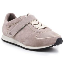 Buty Lacoste Agadel Srw Lt W 7-28SRW1124235 szare. Szare buty sportowe na co dzień damskie bez wzorów, z materiału. Za 667.75 zł.